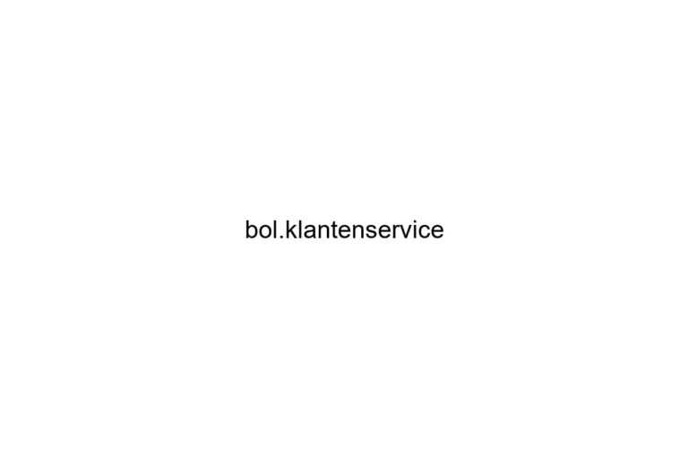 bol klantenservice