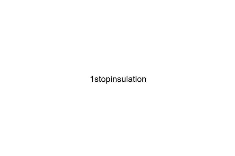 1stopinsulation