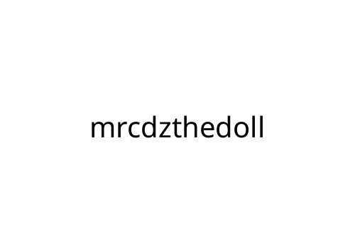 mrcdzthedoll