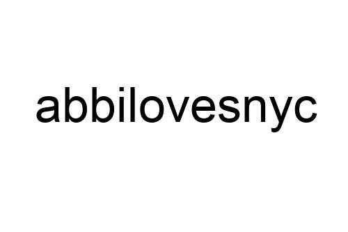 abbilovesnyc