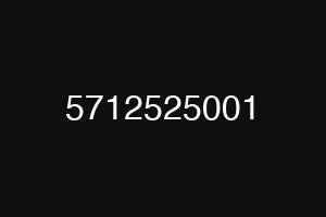 5712525001