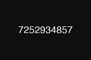 7252934857