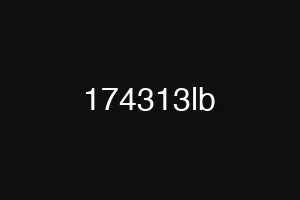 174313lb