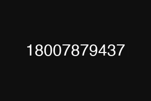 18007879437