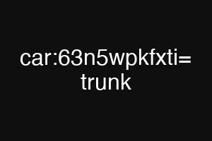 car:63n5wpkfxti= trunk
