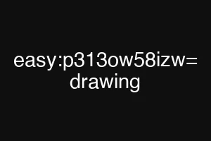easy:p313ow58izw= drawing